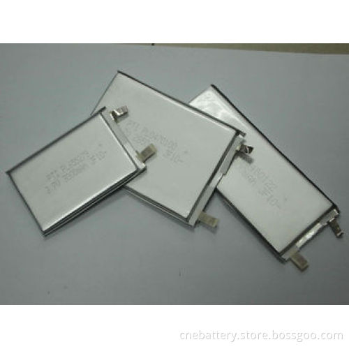 Lithium Polymer Battery with 7.4V, 1,300mAh, PL434270, for Medical Beauty Products